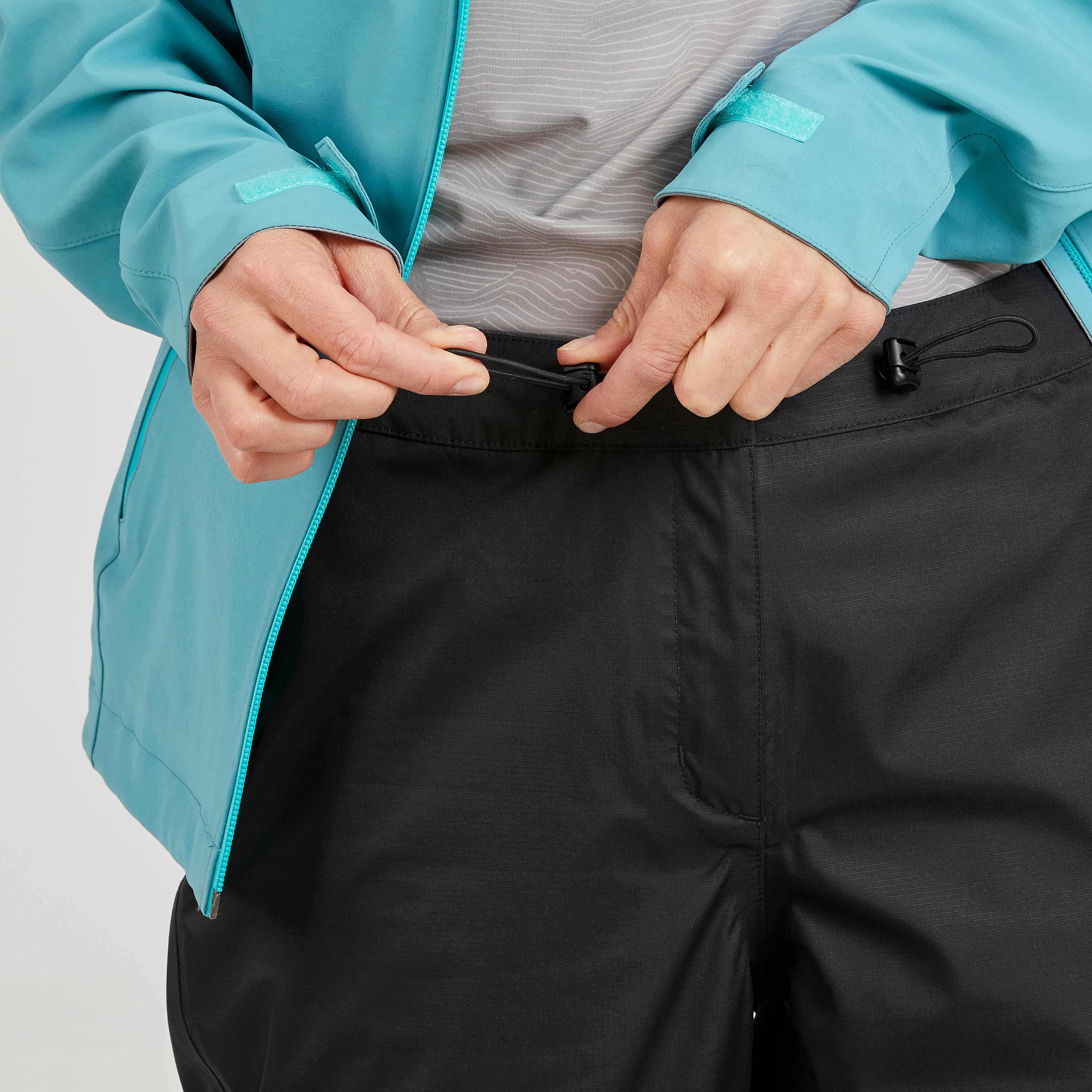 Pantalon imperméable femme – MH 500 noir - QUECHUA