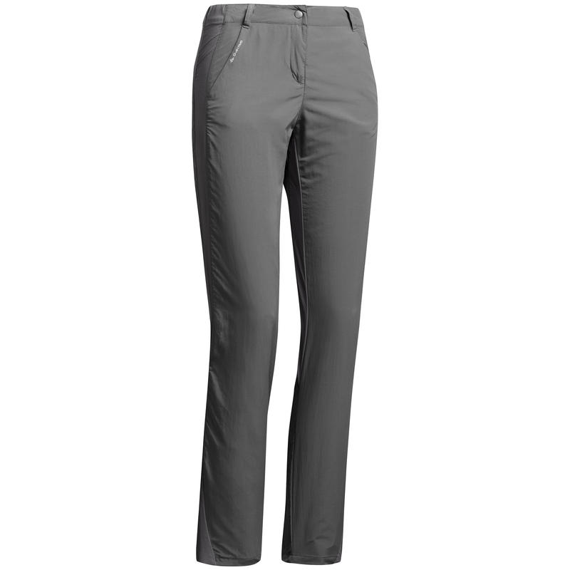 Pantalon de randonnée montagne Femme MH100 Gris foncé Pantalon de randonnée montagne Femme MH100 Gris foncé