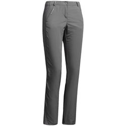 Women’s MH100 mountain hiking trousers – Dark Grey