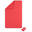 Rychleschnoucí ručník z mikrovlákna červený skladný, XL: 110 × 175 cm