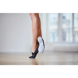 Zapatillas de danza piel flexible adultos 41-42