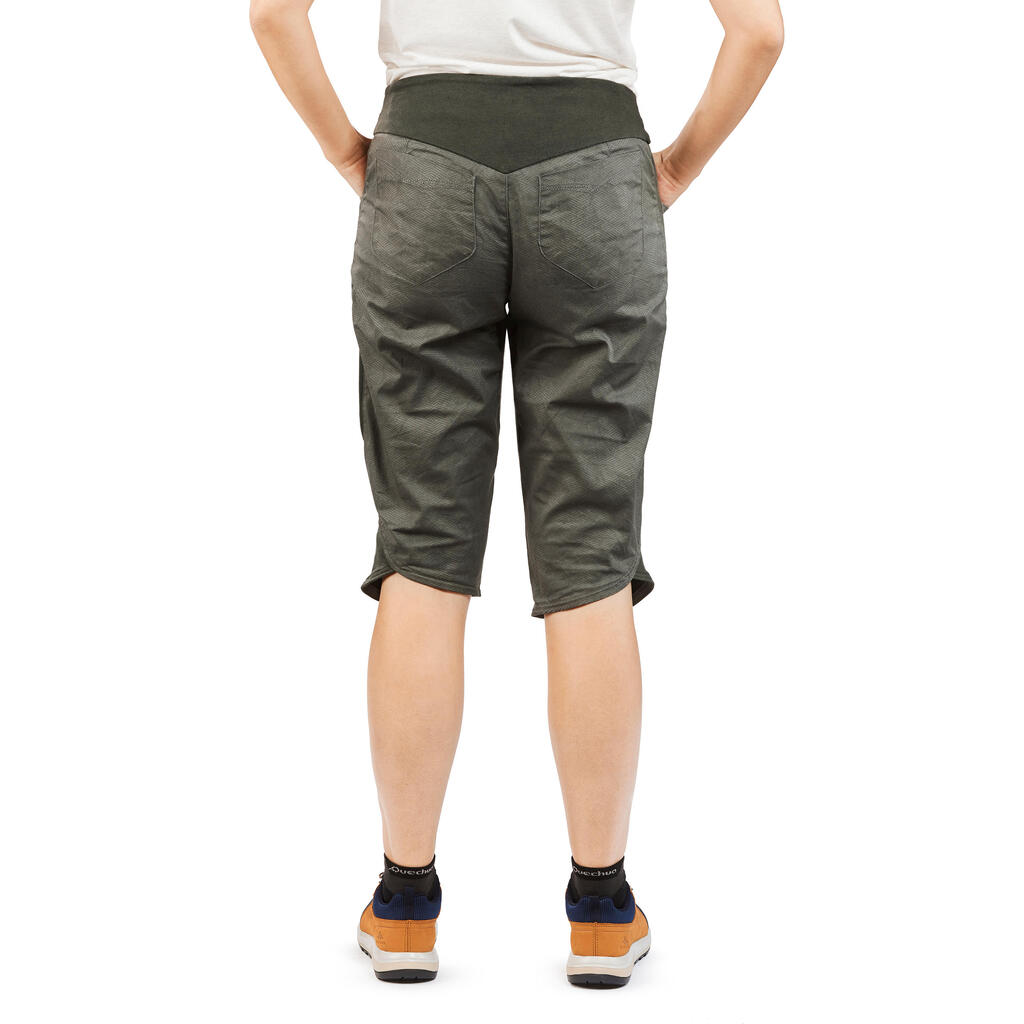 Women's Country Walking Cropped Trousers - NH500