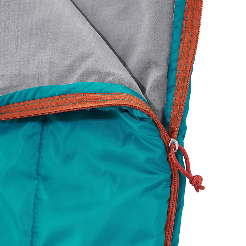 Спальний мішок Arpenaz 20° для кемпінгу зелений - Decathlon