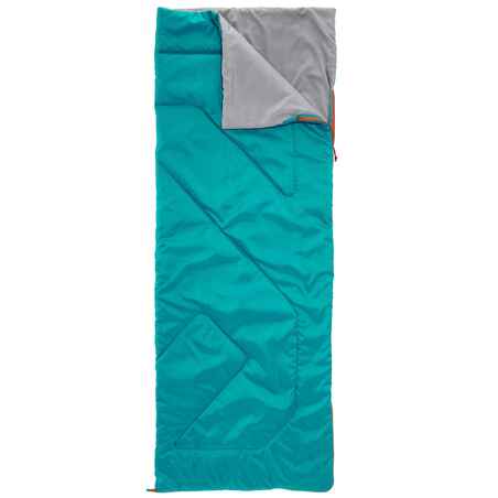 Sleeping bag Arpenaz 20°C للتخييم - لون أخضر