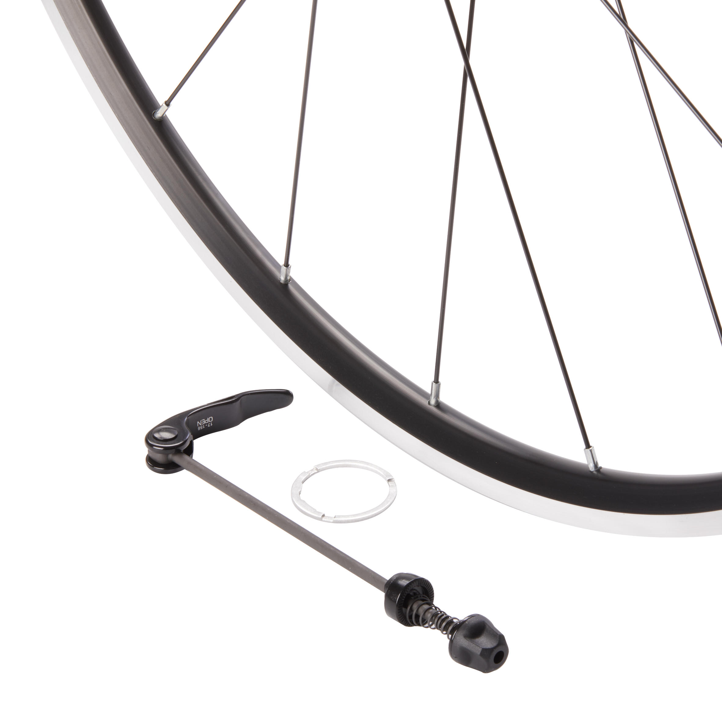 RODA TRASEIRA BICICLETA DE ESTRADA 700 MAVIC AKSIUM 4/5