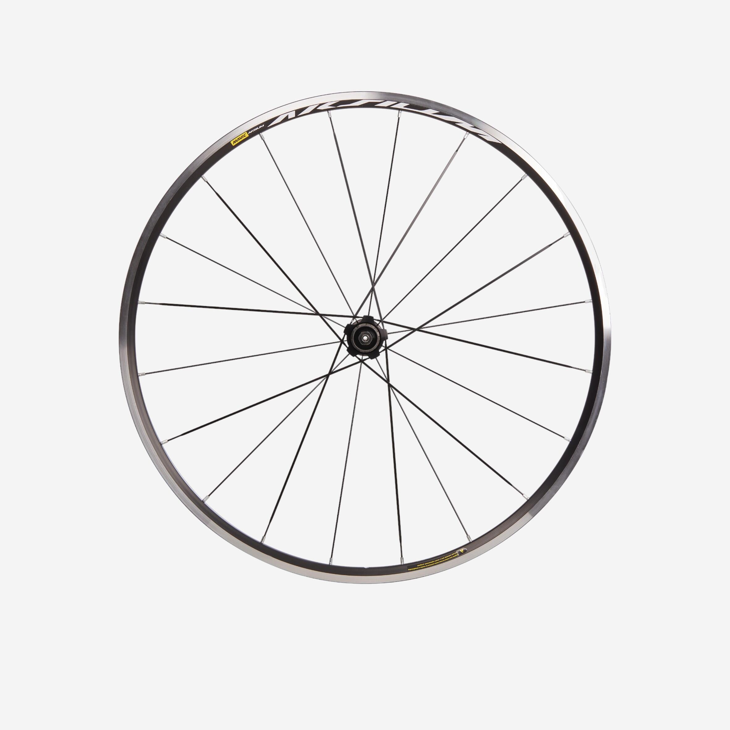 RODA TRASEIRA BICICLETA DE ESTRADA 700 MAVIC AKSIUM 1/5