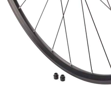 Plento dviračio 700c priekinis ratas „Mavic Aksium“, diskiniai stabdžiai