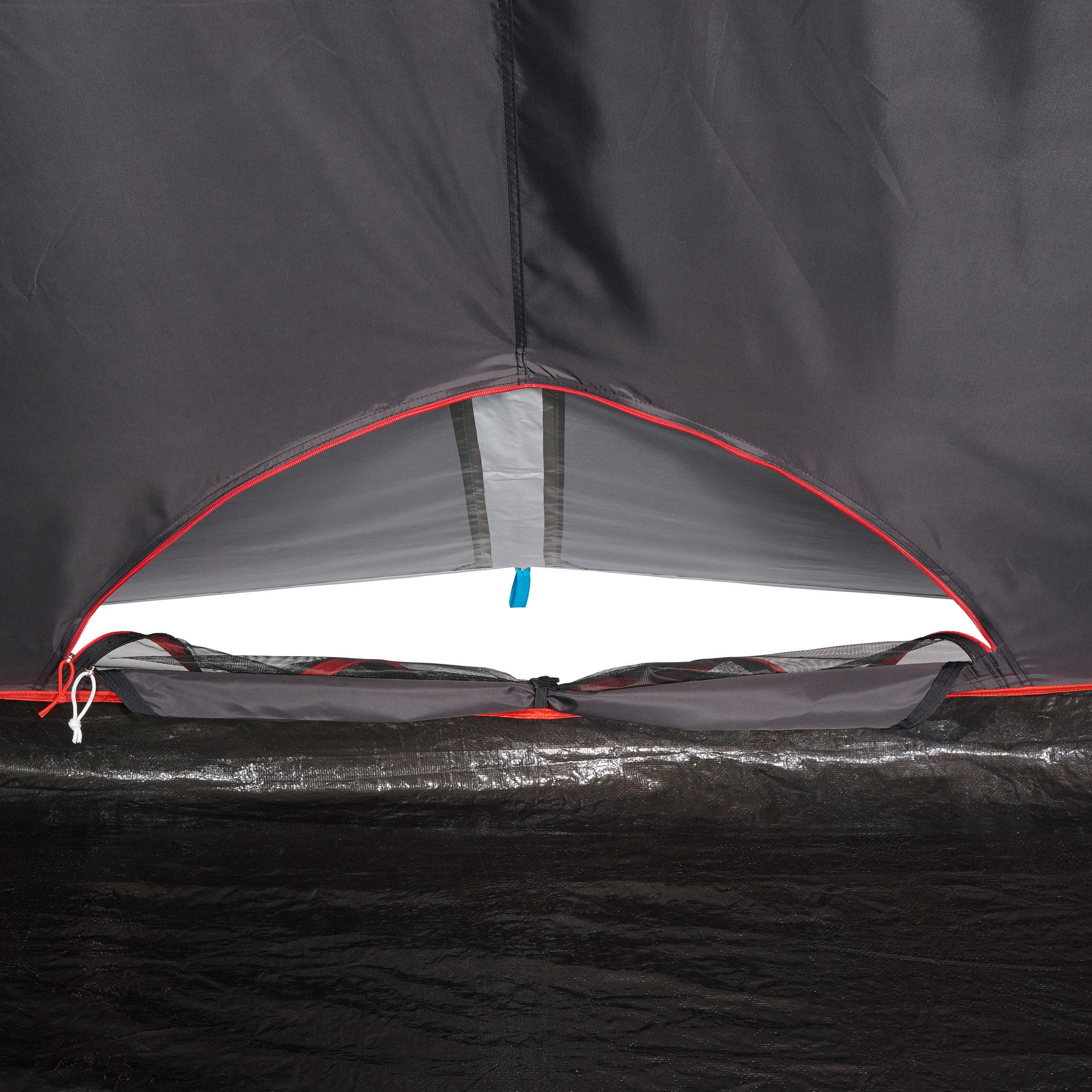 4-Person Inflatable Camping Tent, Air Seconds Fresh & Black - QUECHUA