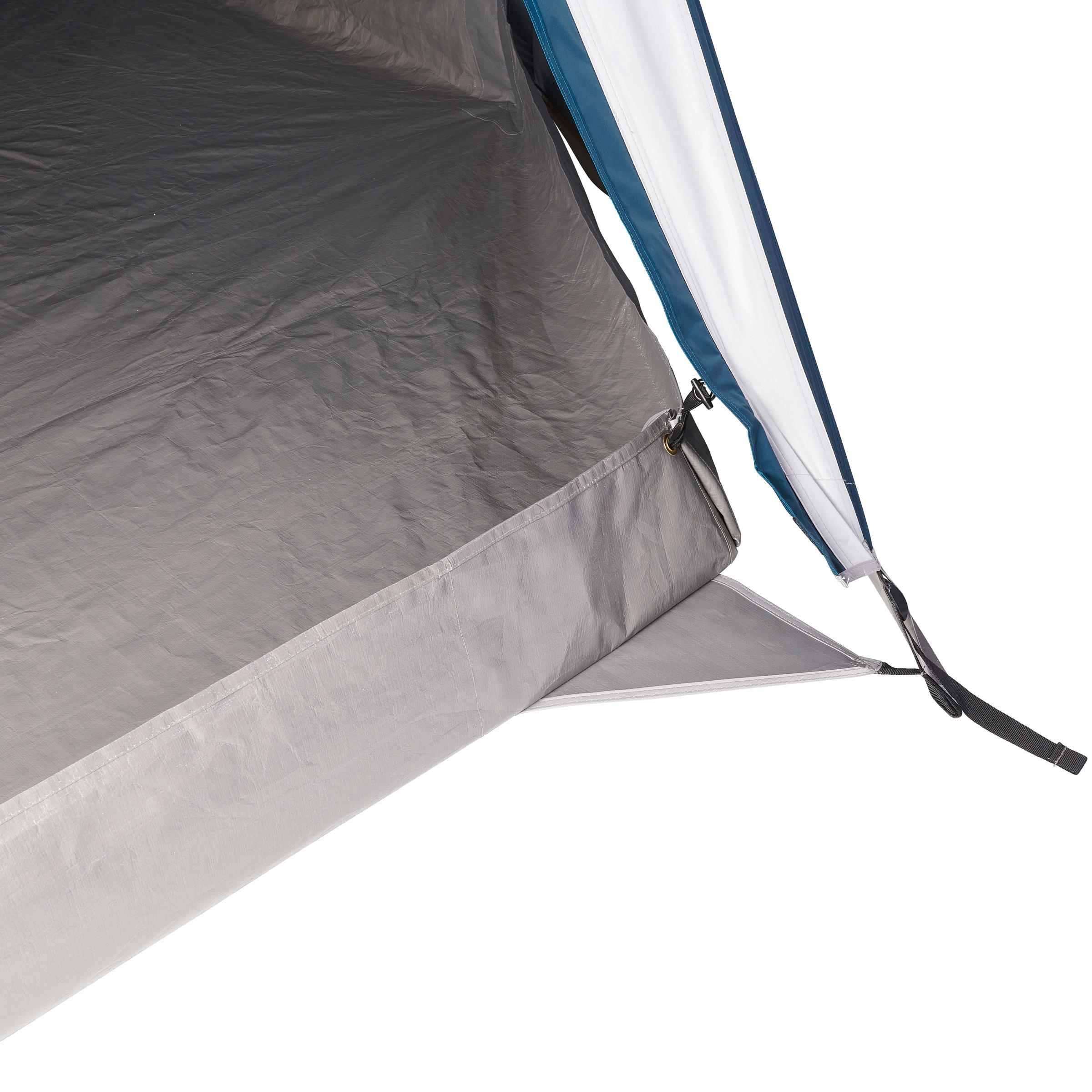 4-Person Inflatable Camping Tent, Air Seconds Fresh & Black - QUECHUA