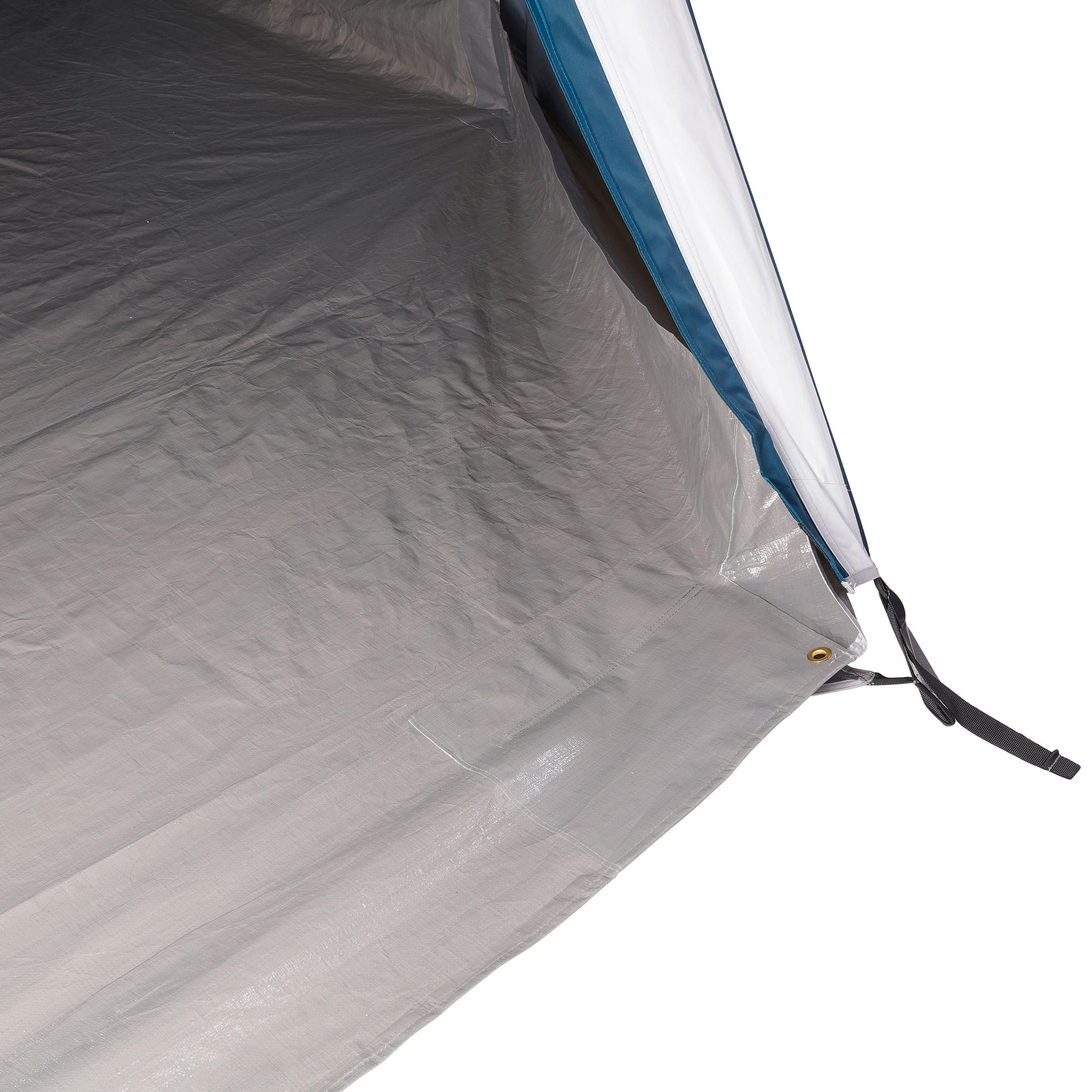 4-Person Inflatable Camping Tent, Air Seconds Fresh & Black - QUECHUA