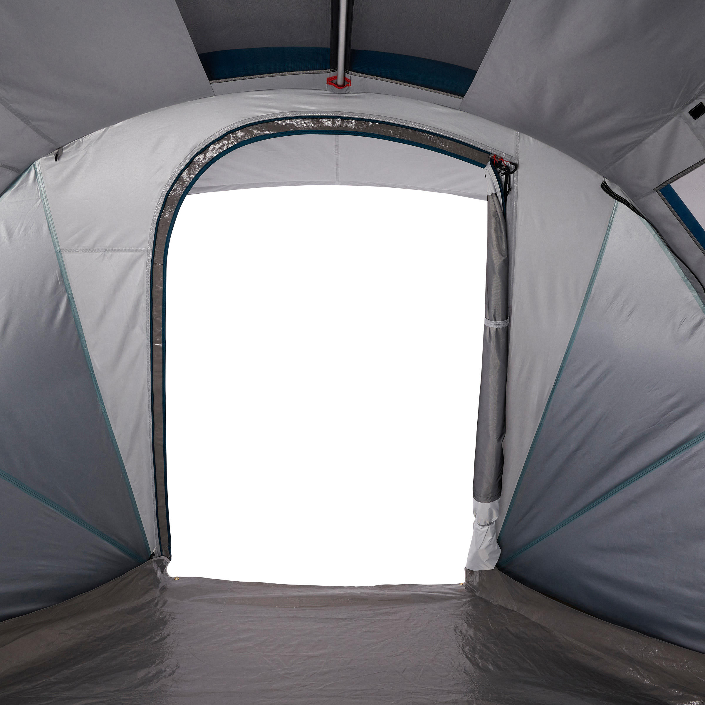 4-Person Inflatable Camping Tent, Air Seconds Fresh & Black - QUECHUA