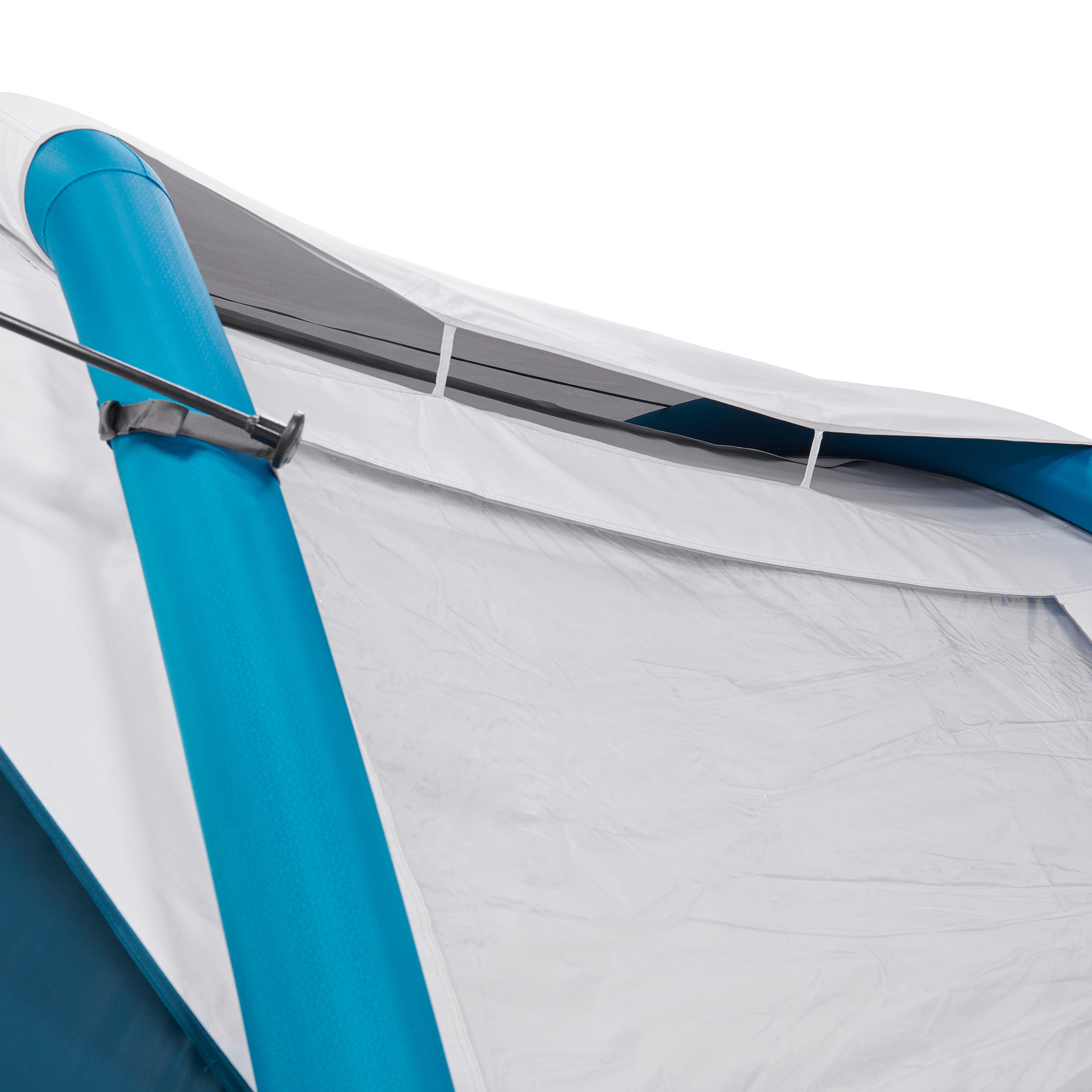 Tente de camping gonflable 4 personnes, Air Seconds Fresh & Black - QUECHUA