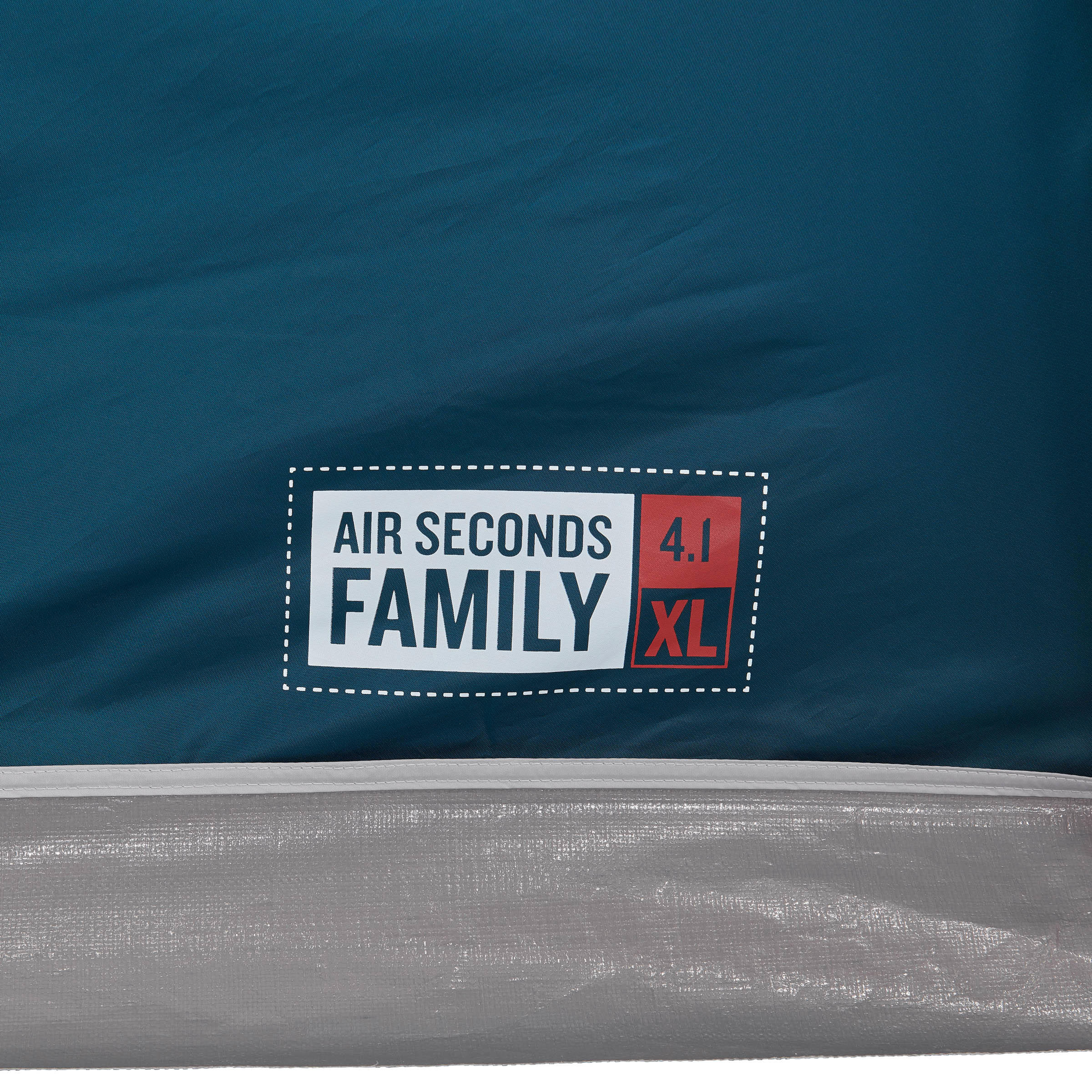 Tente de camping gonflable 4 personnes, Air Seconds Fresh & Black - QUECHUA