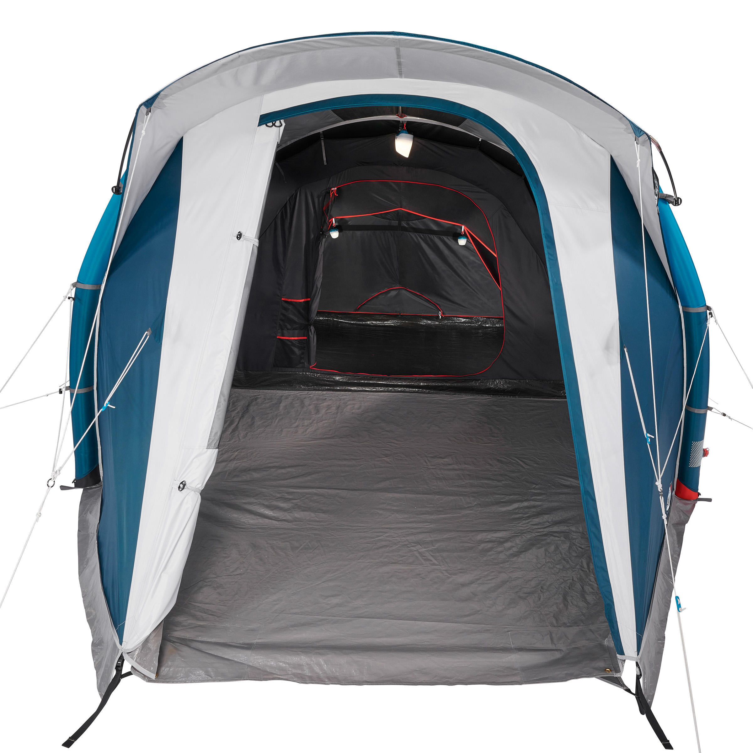 Tente de camping gonflable 4 personnes, Air Seconds Fresh & Black - QUECHUA