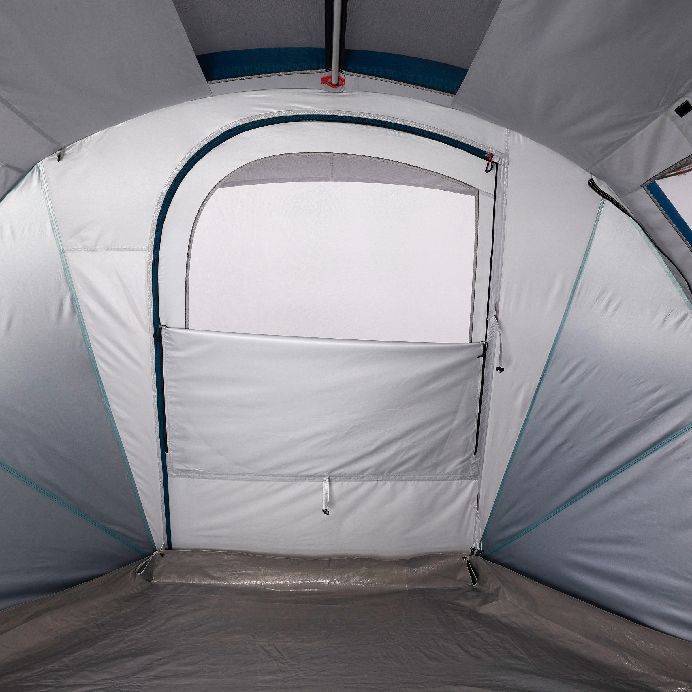 4-Person Inflatable Camping Tent, Air Seconds Fresh & Black - QUECHUA