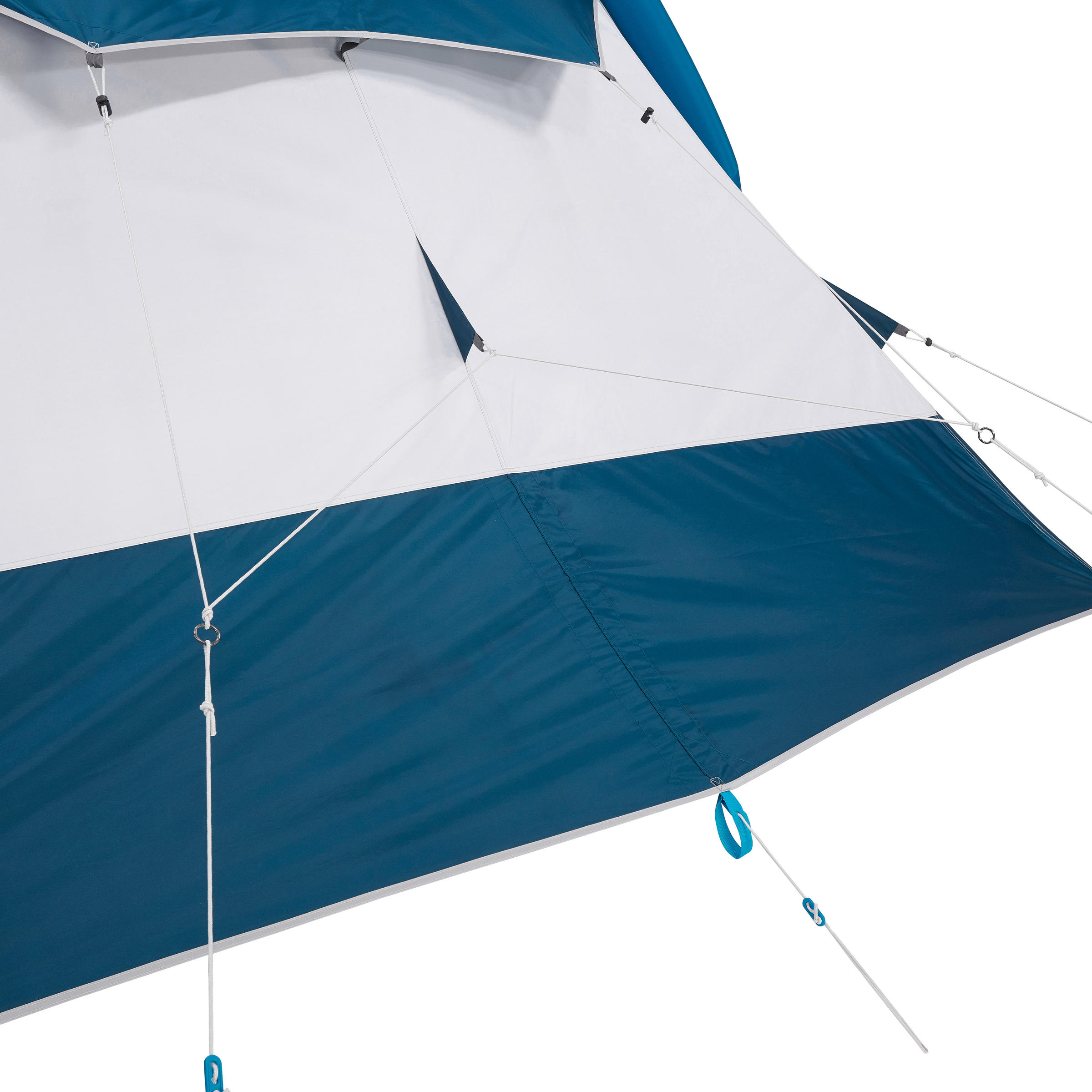 4-Person Inflatable Camping Tent, Air Seconds Fresh & Black - QUECHUA