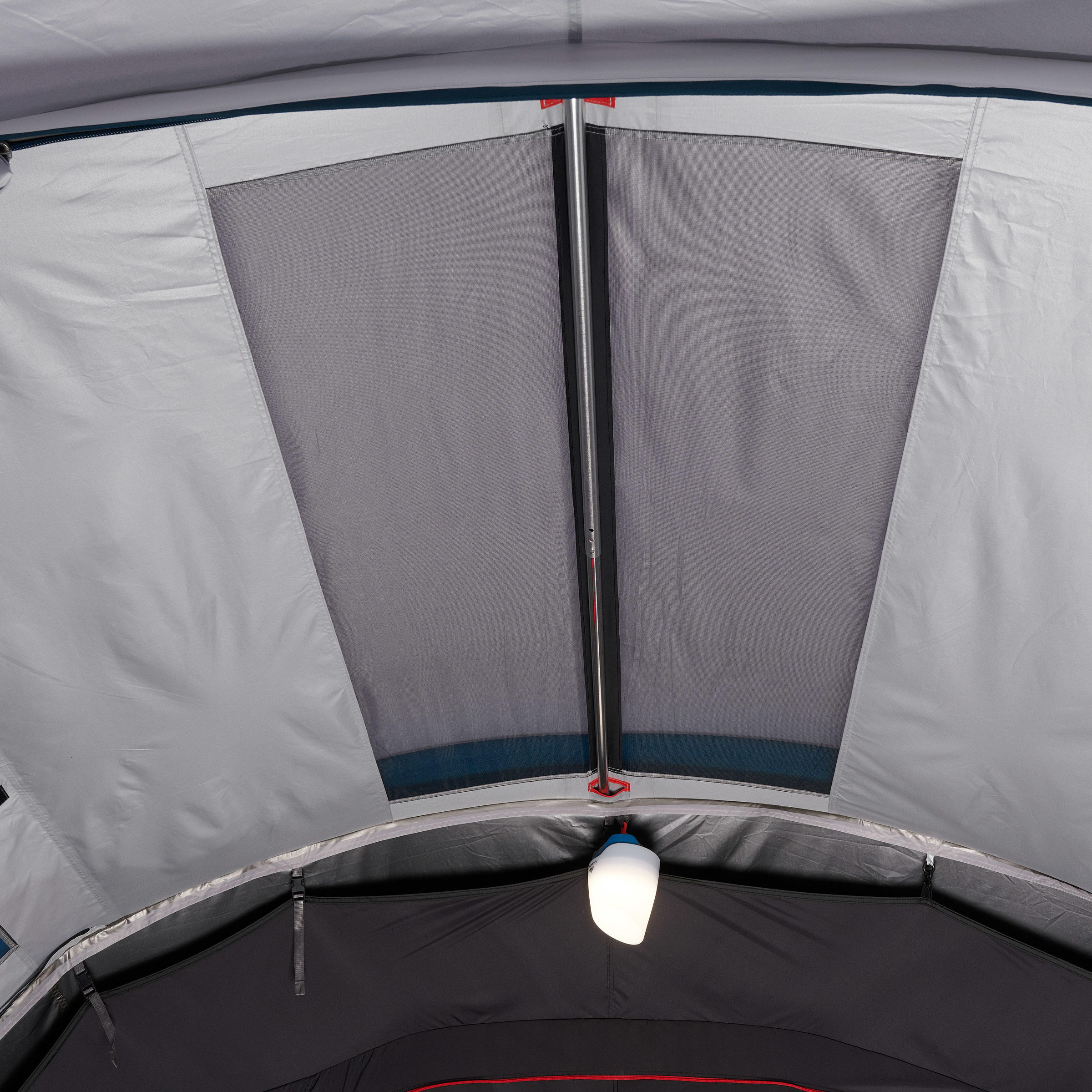 4-Person Inflatable Camping Tent, Air Seconds Fresh & Black - QUECHUA