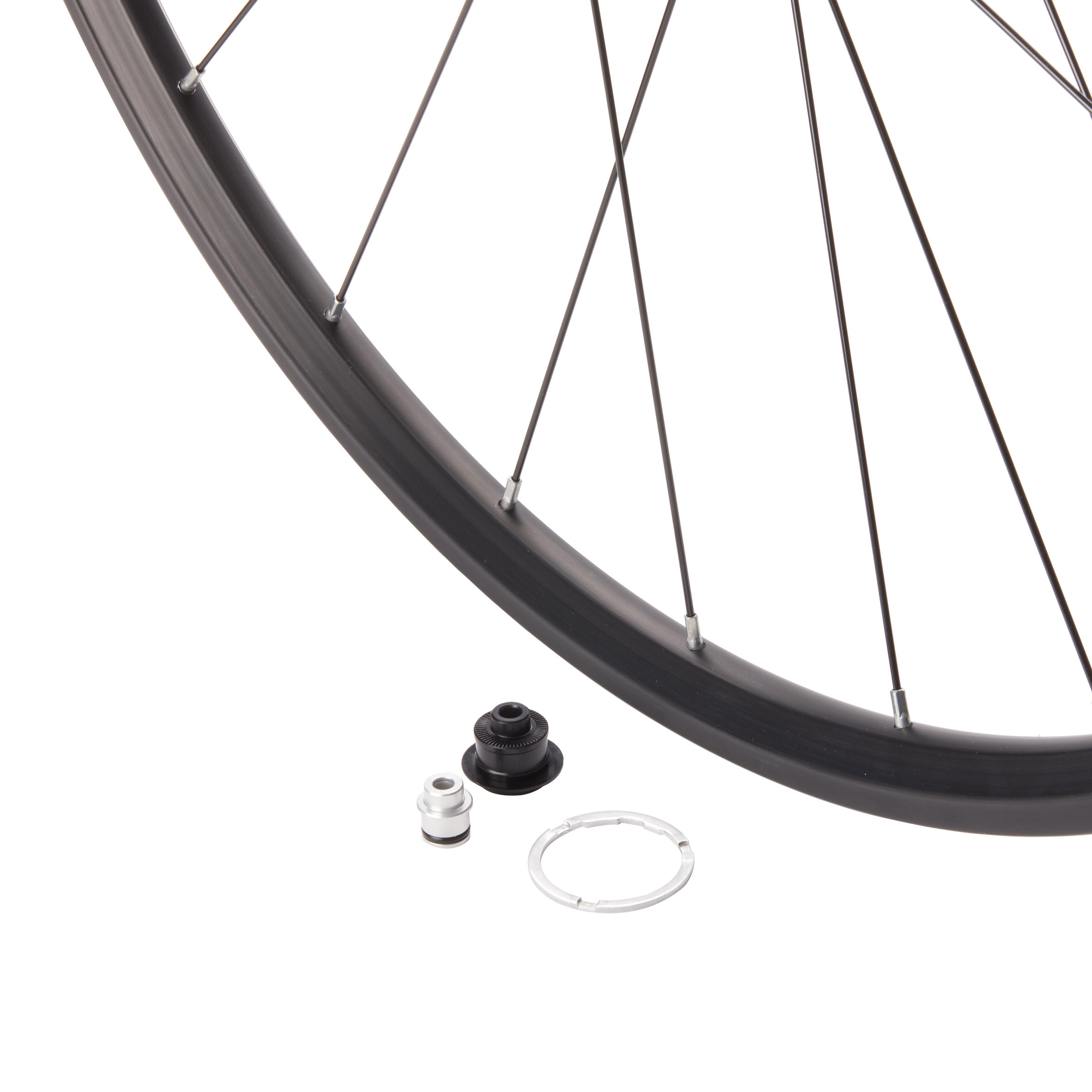 700 Mavic Aksium Road Bike Disc Brake Rear Wheel MAVIC Decathlon