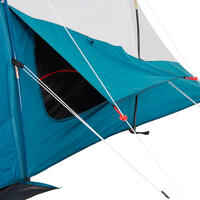 5 Man Blackout Tent With Poles - Arpenaz 5.2 F&B