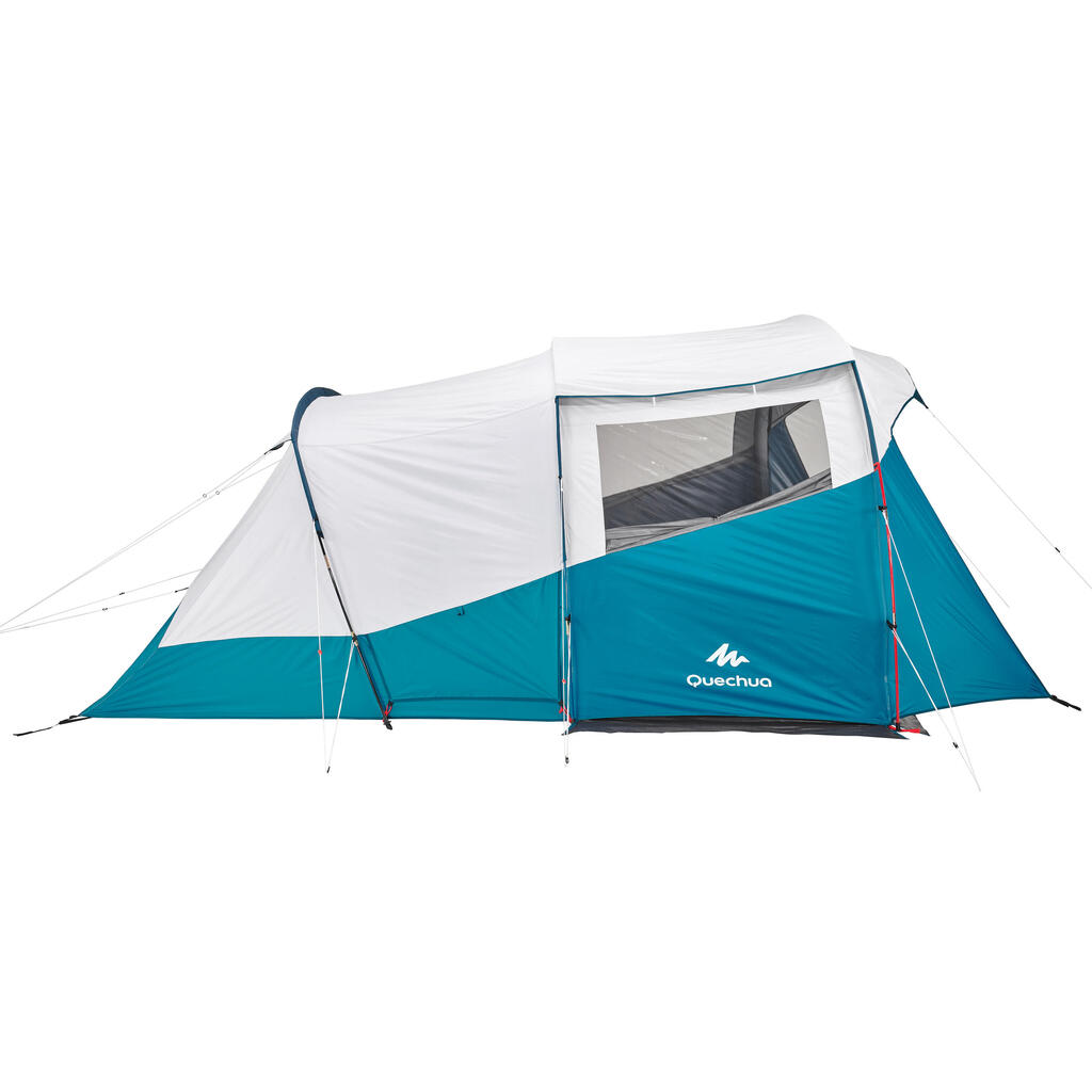 Camping tent with poles - Arpenaz 5.2 F&B - 5 Person - 2 Bedrooms