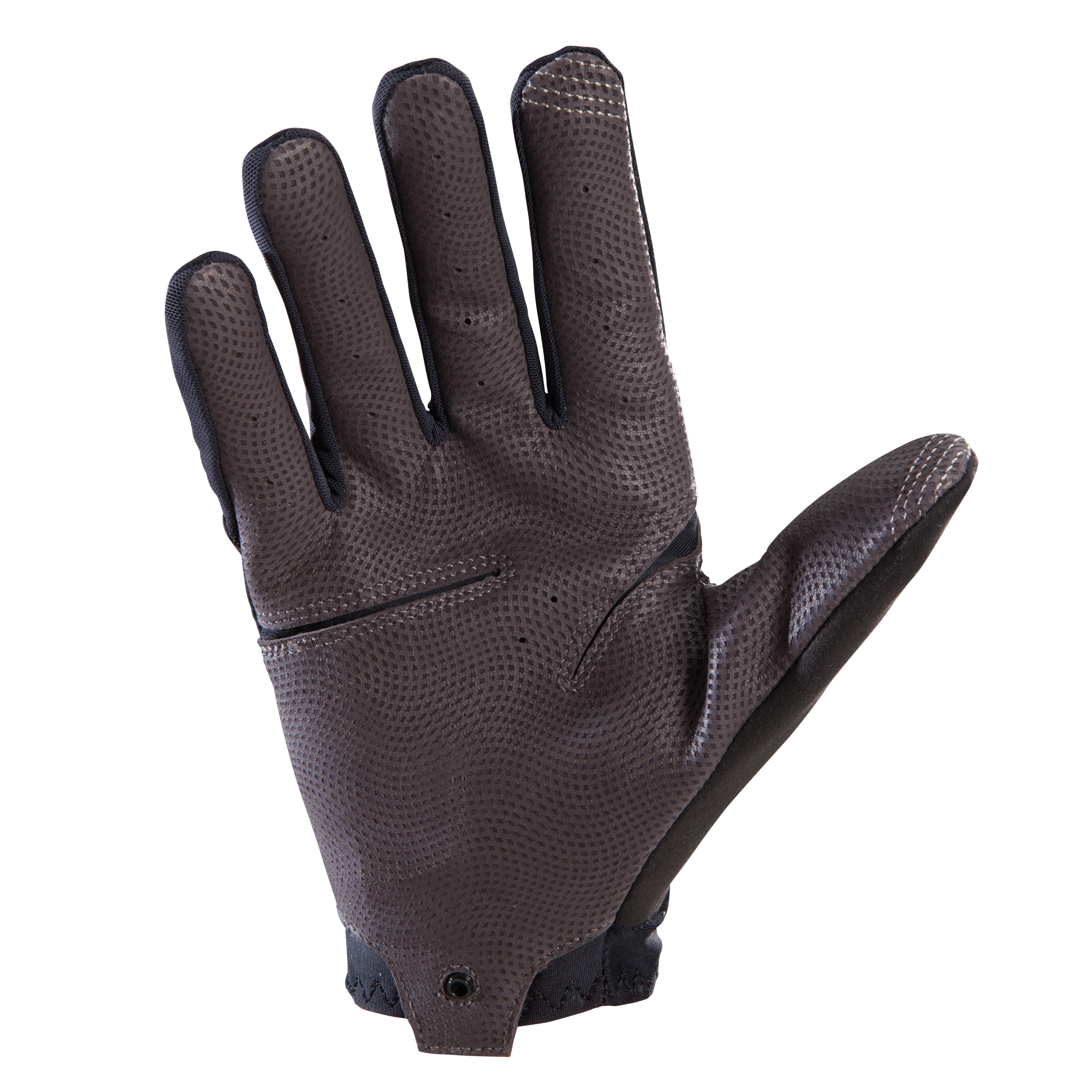 Light XC Mountain Bike Gloves - Black 3/4