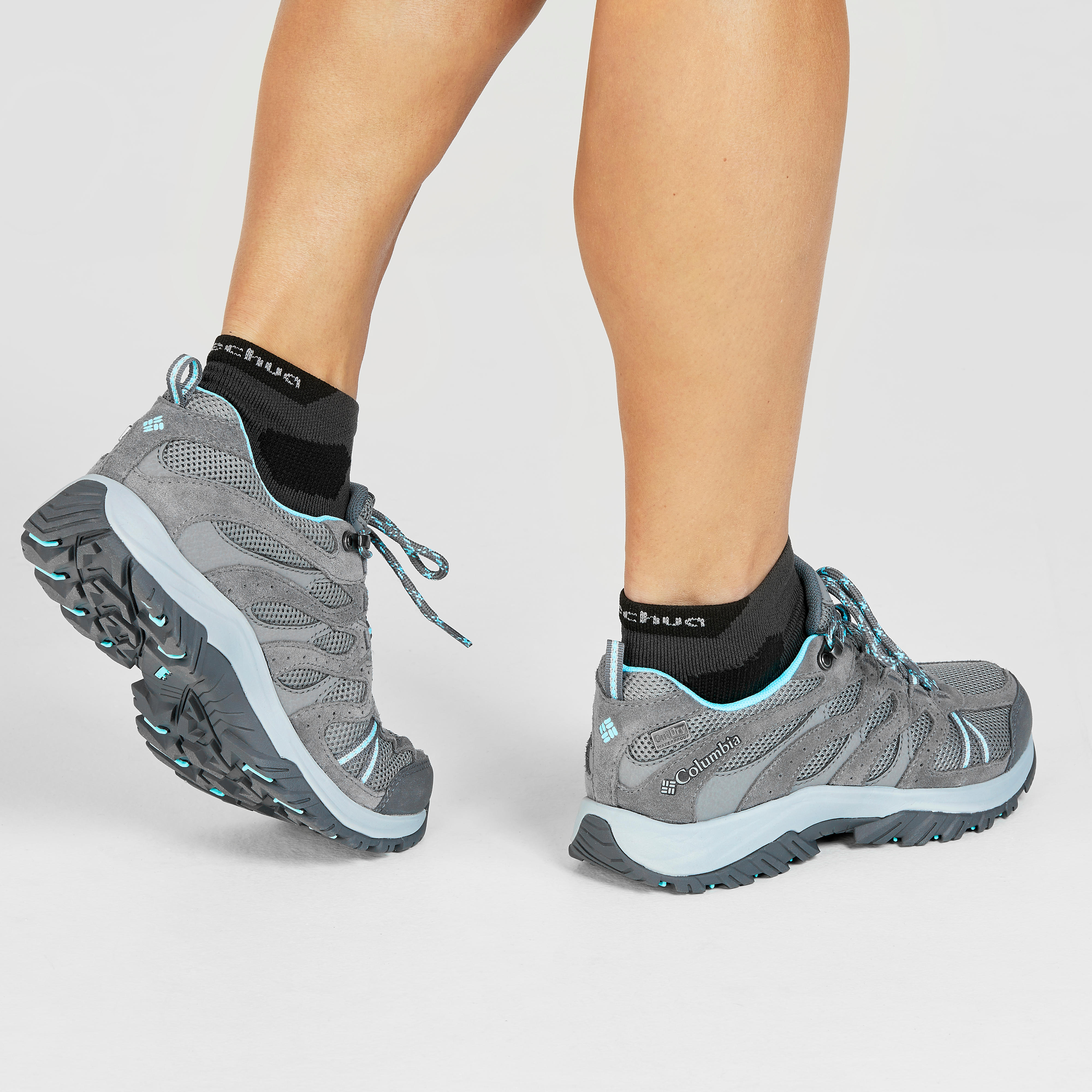 Zapatillas de Montaña y Trekking Impermeables Columbia Redmond Mujer Gris  COLUMBIA | Decathlon
