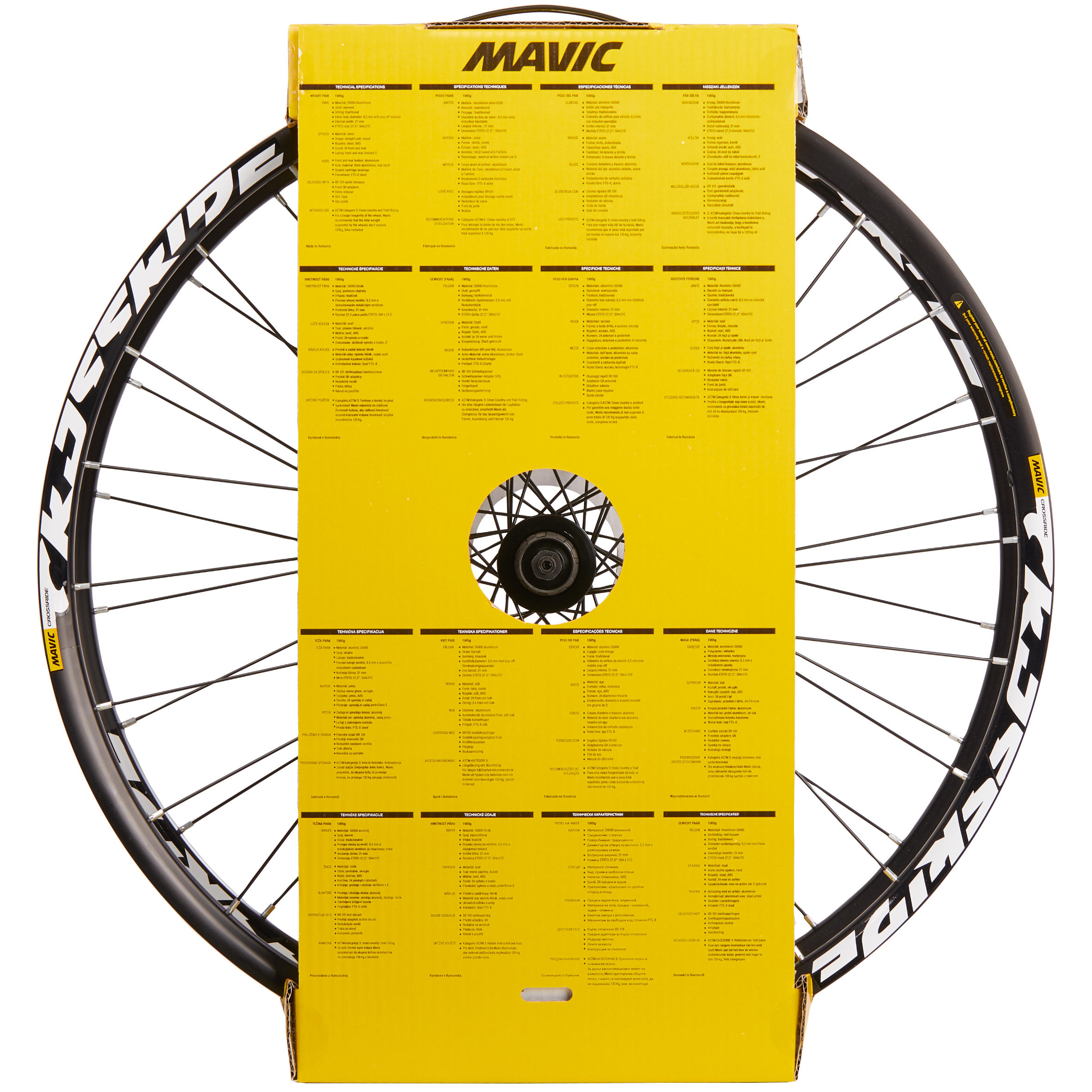 decathlon mavic wheels