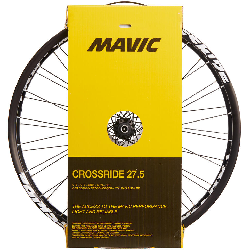 Para kół do roweru MTB 27,5"  Mavic Crossride do tarcz 9x135/9x100/15x100 mm
