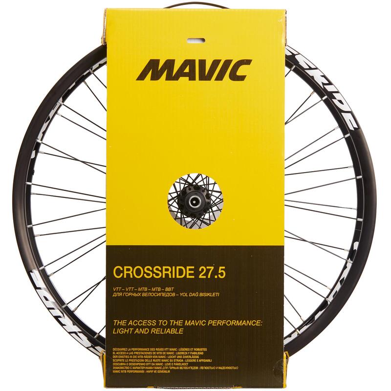 Kit 2 Ruedas MTB 27,5" Doble Pared Cassette Disco Mavic Crossride