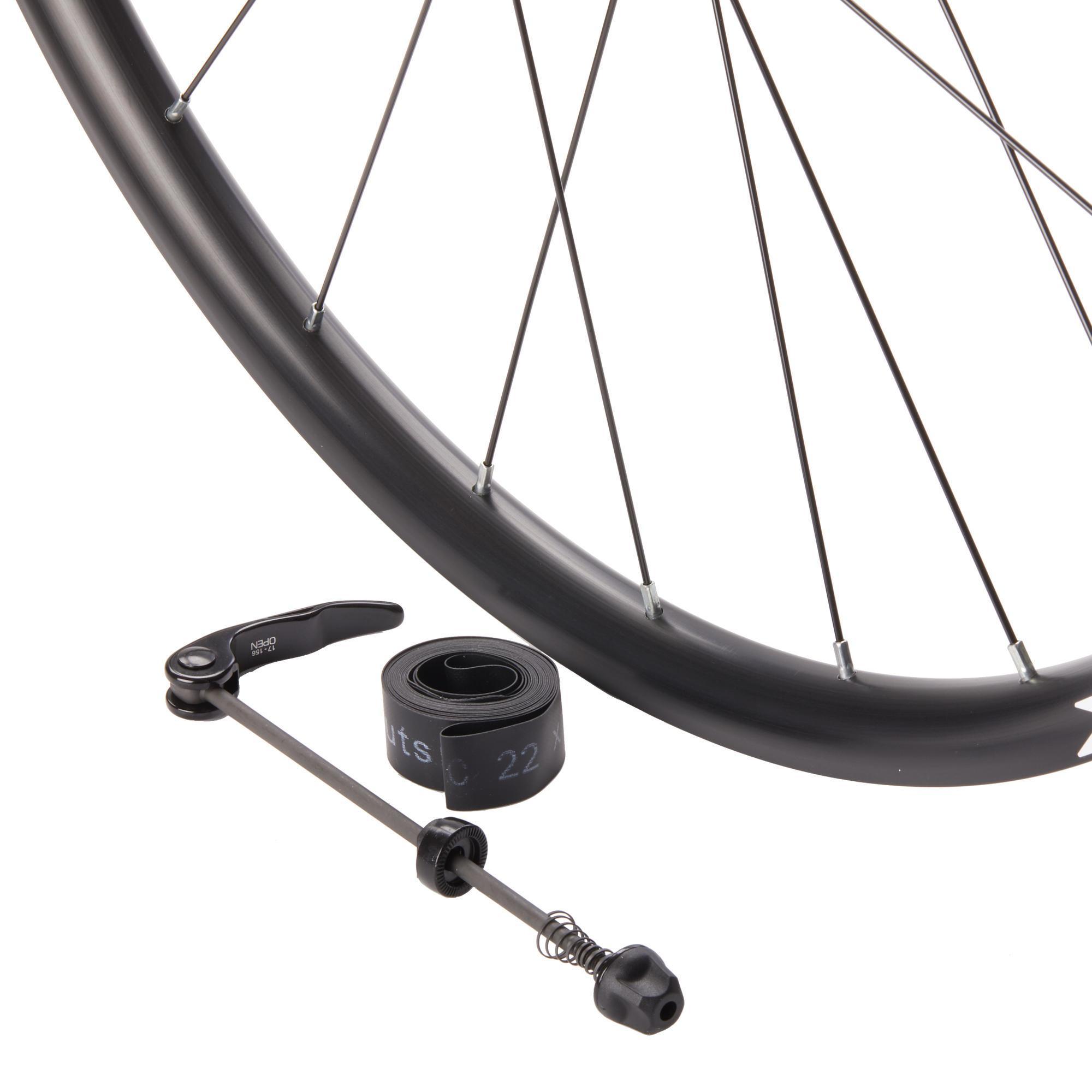 CROSSRIDE FTSX 26 FRONT WHEEL WITH DISC BRAKES FOR 9MM OR 15MM AXLE