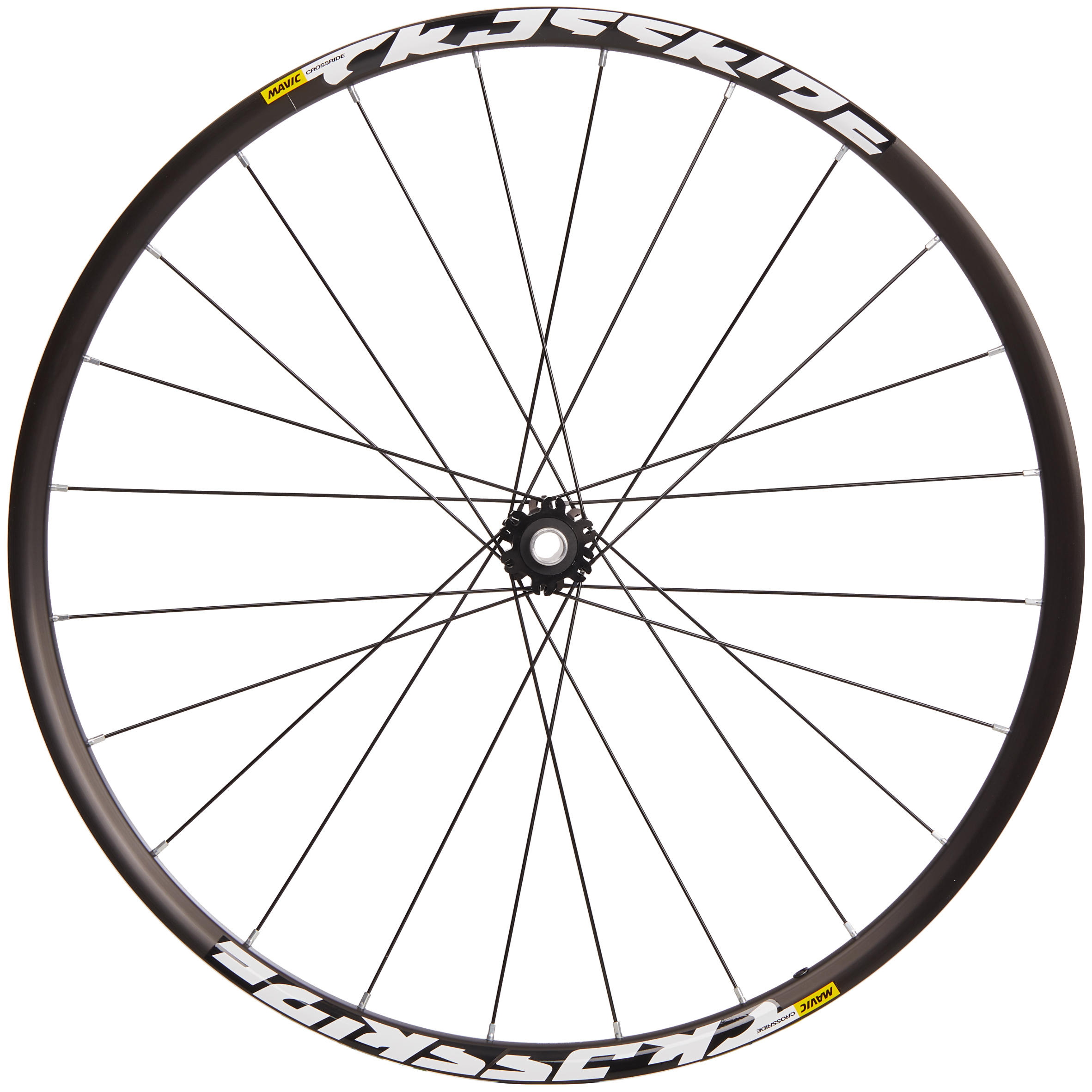 ROUE VTT AVANT CROSSRIDE FTSX 26 FREINAGE DISQUE POUR AXE DE 9MM OU 15MM 3/5