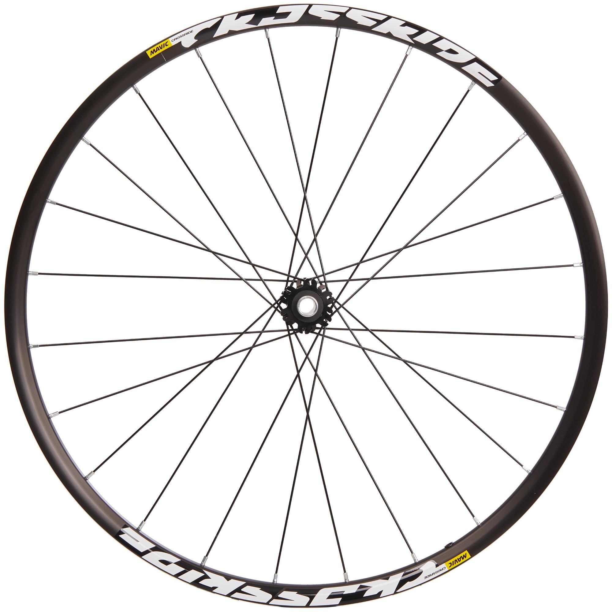 CROSSRIDE FTSX 26 FRONT WHEEL WITH DISC BRAKES FOR 9MM OR 15MM AXLE