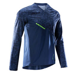 All-Mountain Long-Sleeved Jersey - Blue