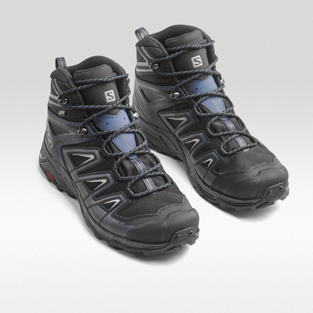 Ανδρικά μποτάκια ορεινής πεζοπορίας Salomon XUltra Mid Gore-tex - Μαύρο