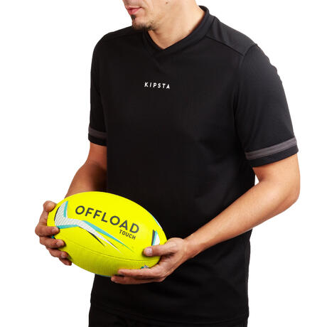 ballon rugby touch jaune taille 4_5 ballon rugby touch jaune taille 4_5