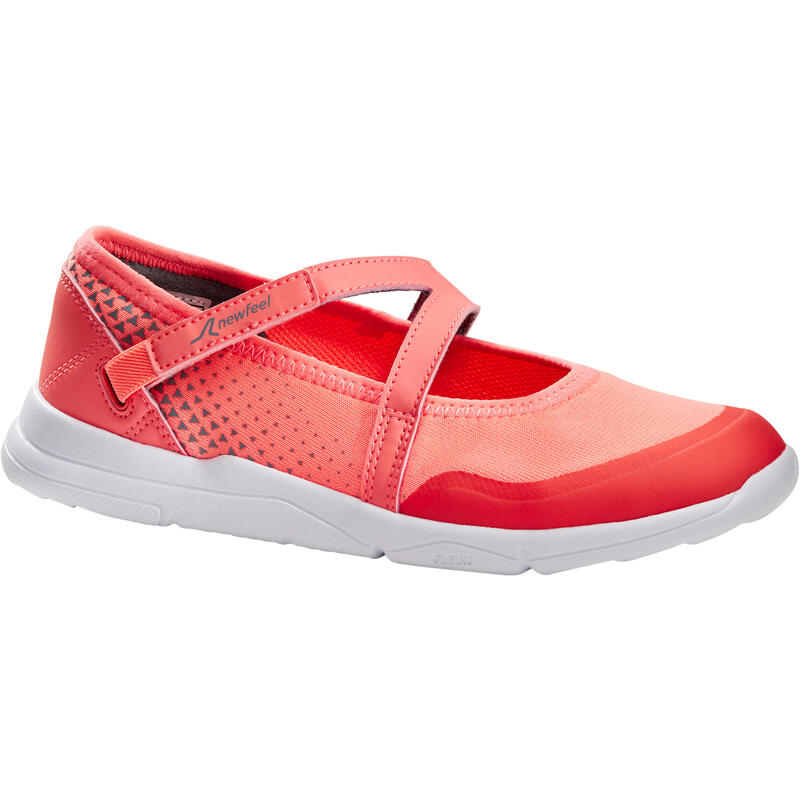 Girls' Walking Shoes PW 160 Br'easy - Coral