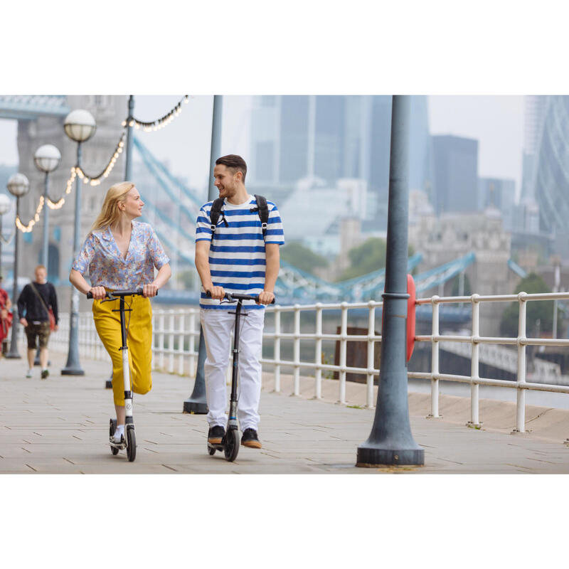 City-Roller Scooter T7XL Erwachsene hellgrün