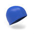Swimming Cap Silicone Mesh Blue