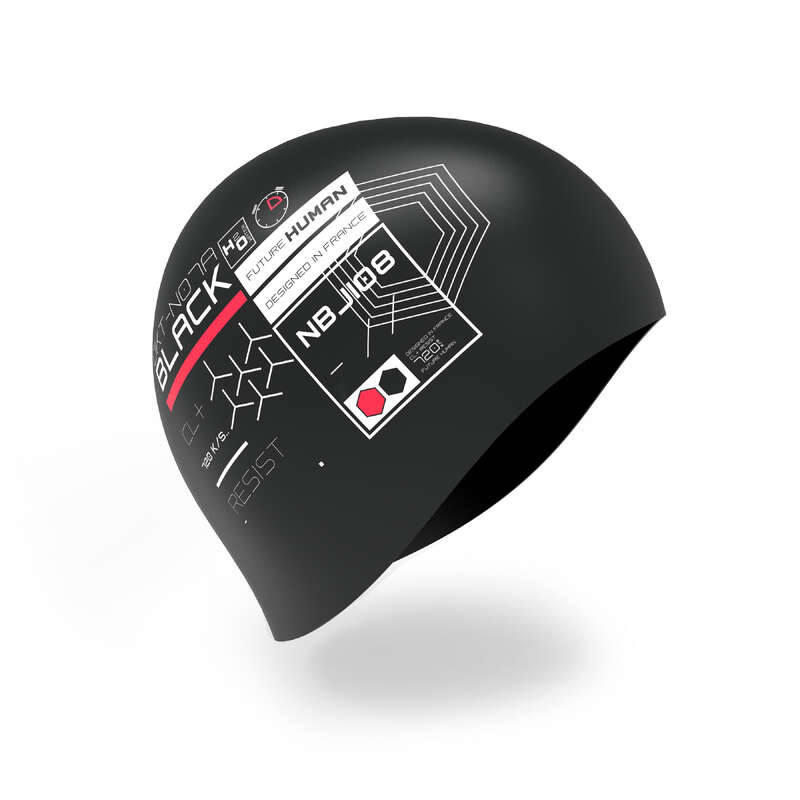 CAPS Swimming - SILICONE PRINT SWIM CAP CART NABAIJI - Swimming Accessories