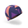 Swim Cap Mesh Large - Printed Coral Purple