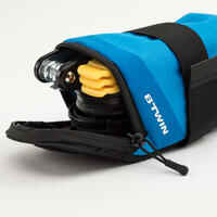 500 Bike Saddle Bag M 0.6L - Blue