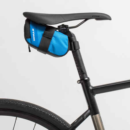 500 Bike Saddle Bag M 0.6L - Blue