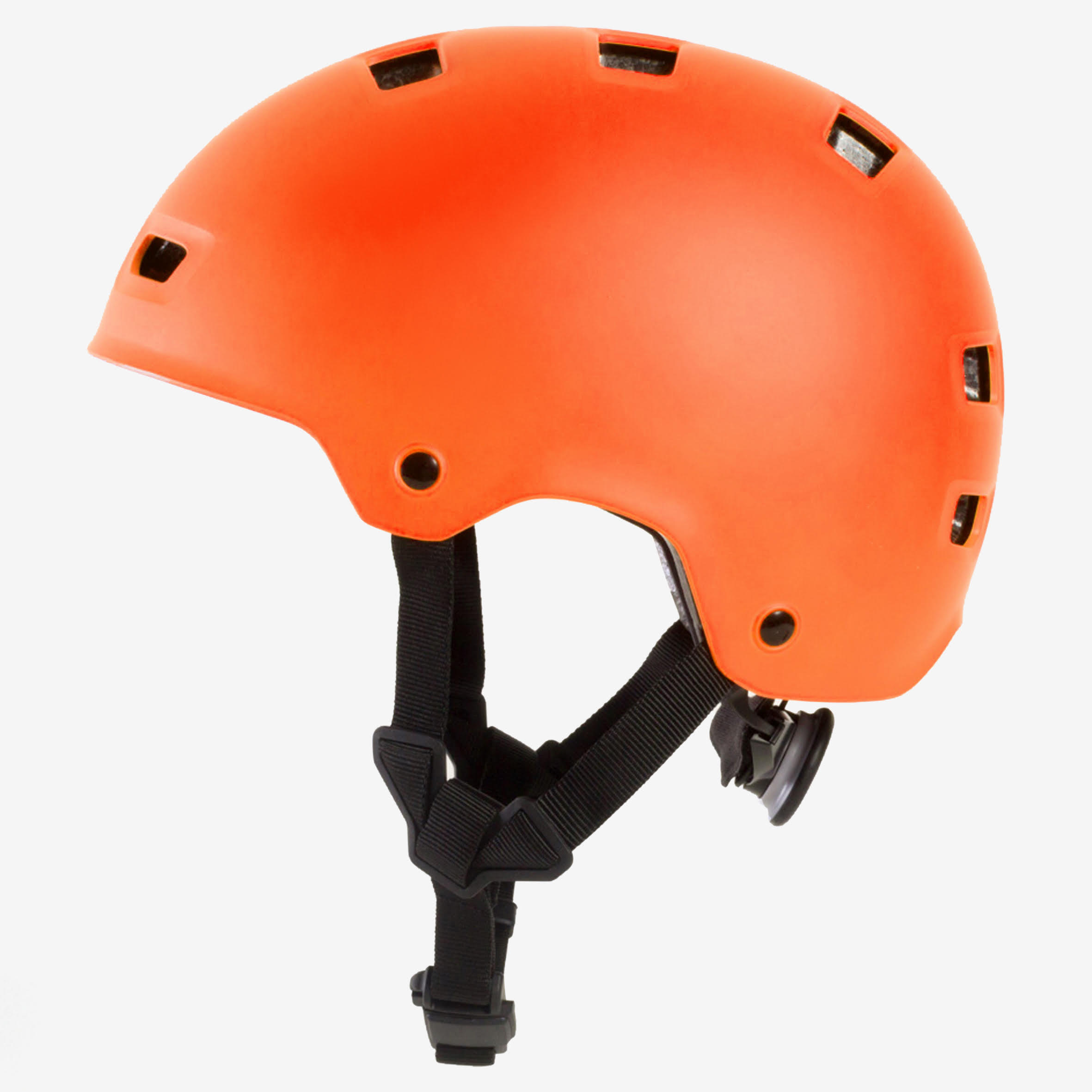 Skating Skateboarding Scootering Helmet MF540 - Neon Orange 2/4