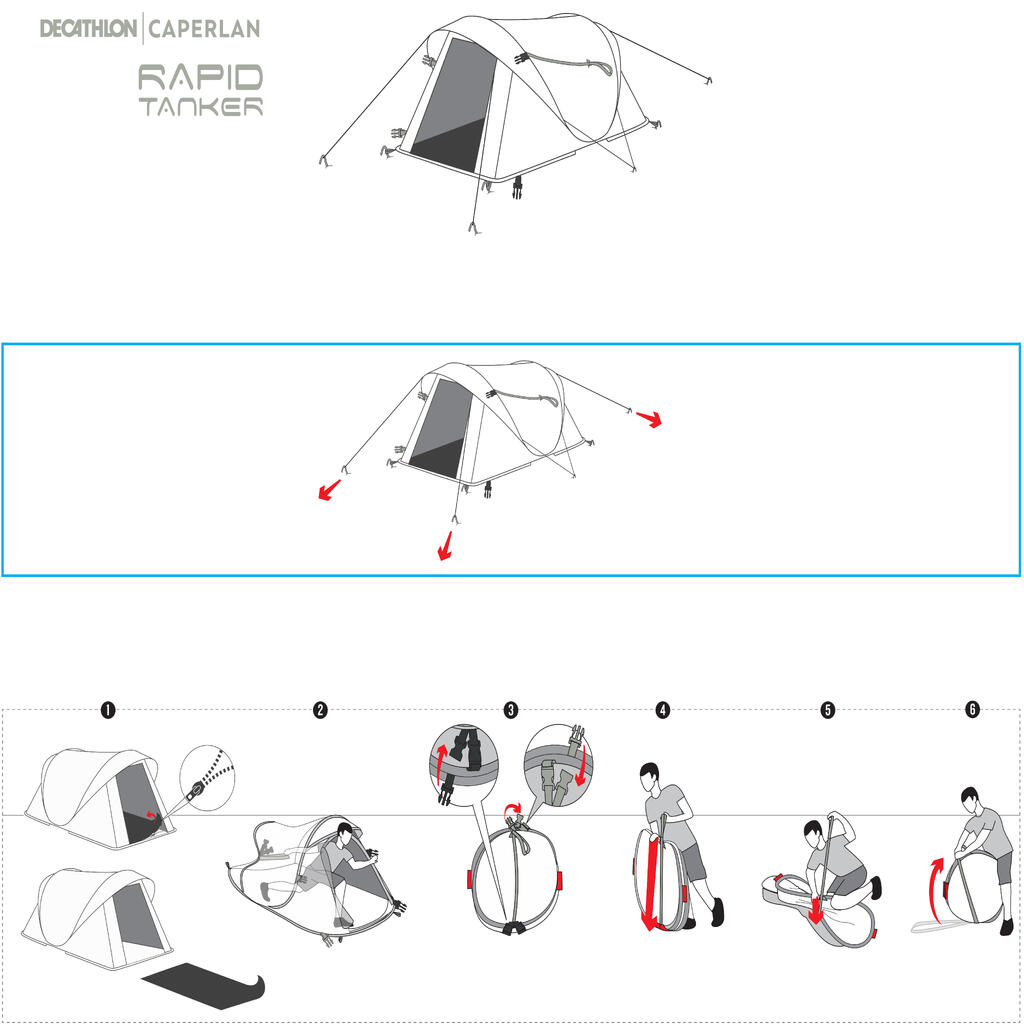 Angelzelt Bivvy Rapid Tanker L