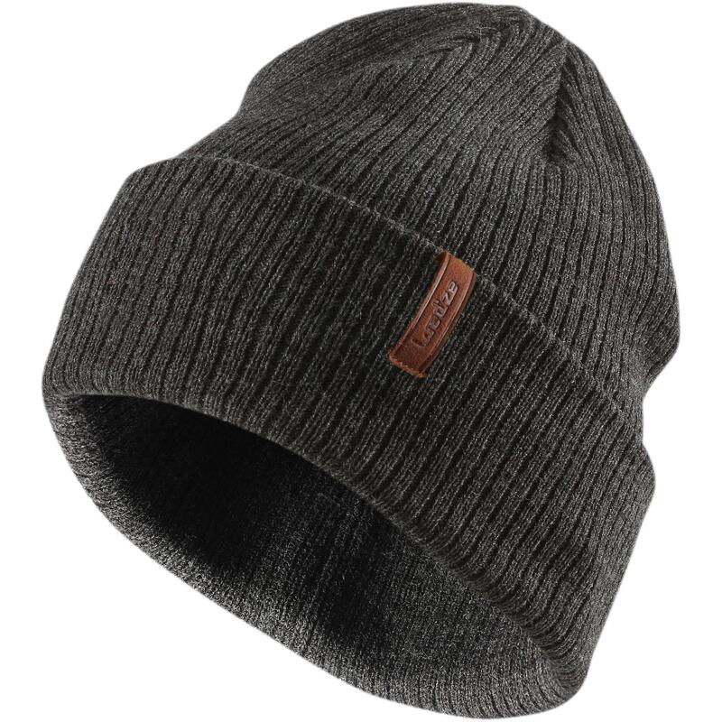 Adult Fisherman Ski Hat - Grey