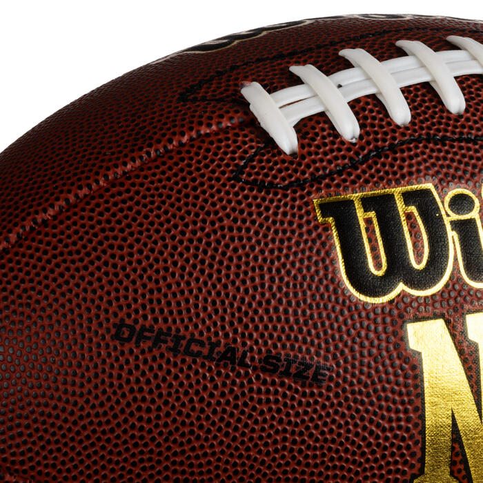 Ballon De Football Americain Nfl Force Taille Officielle Adulte