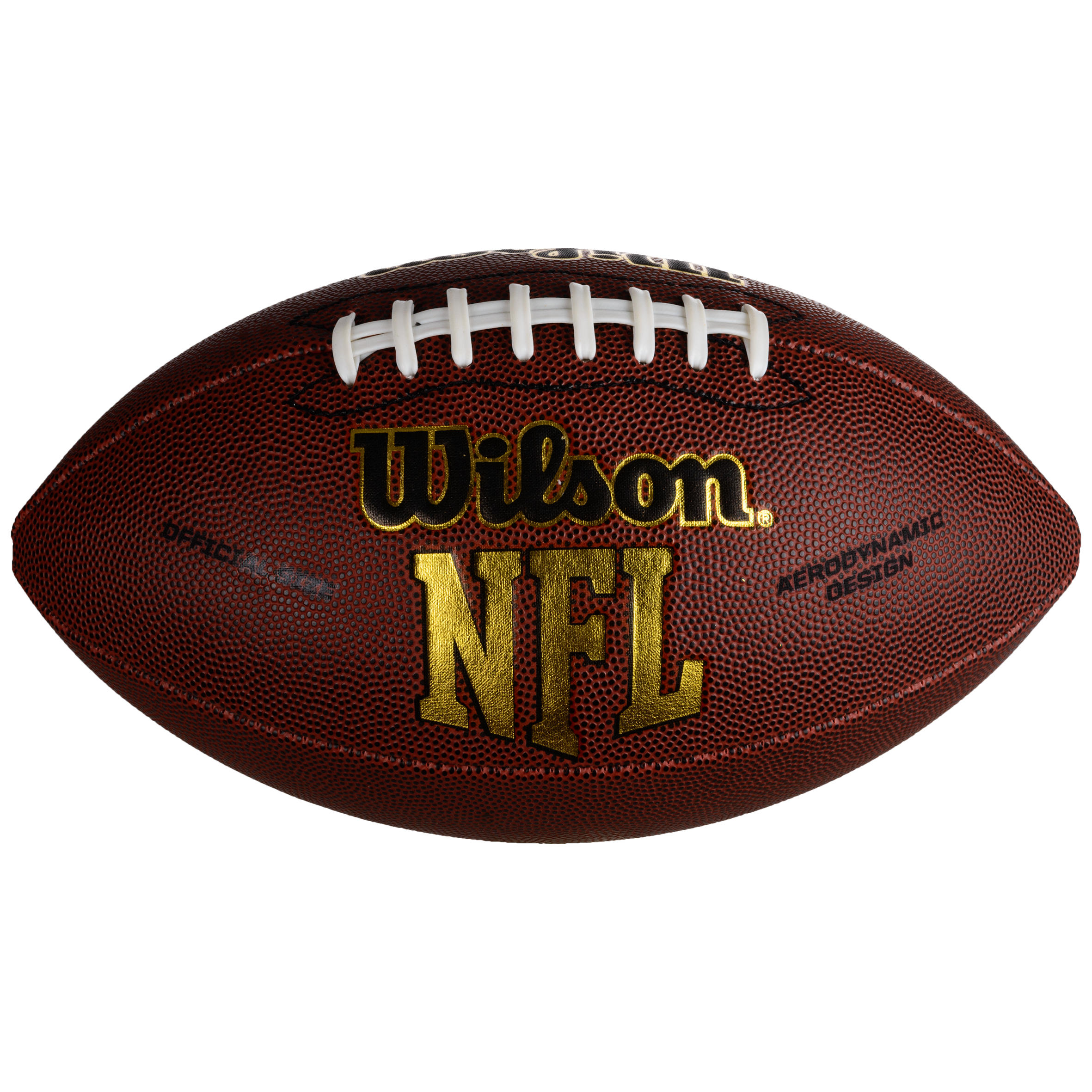 Balón Fútbol Americano Wilson Talla Oficial NFL Force Adultos Marrón