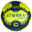 H500 Size 3 Handball - Yellow/Navy Blue
