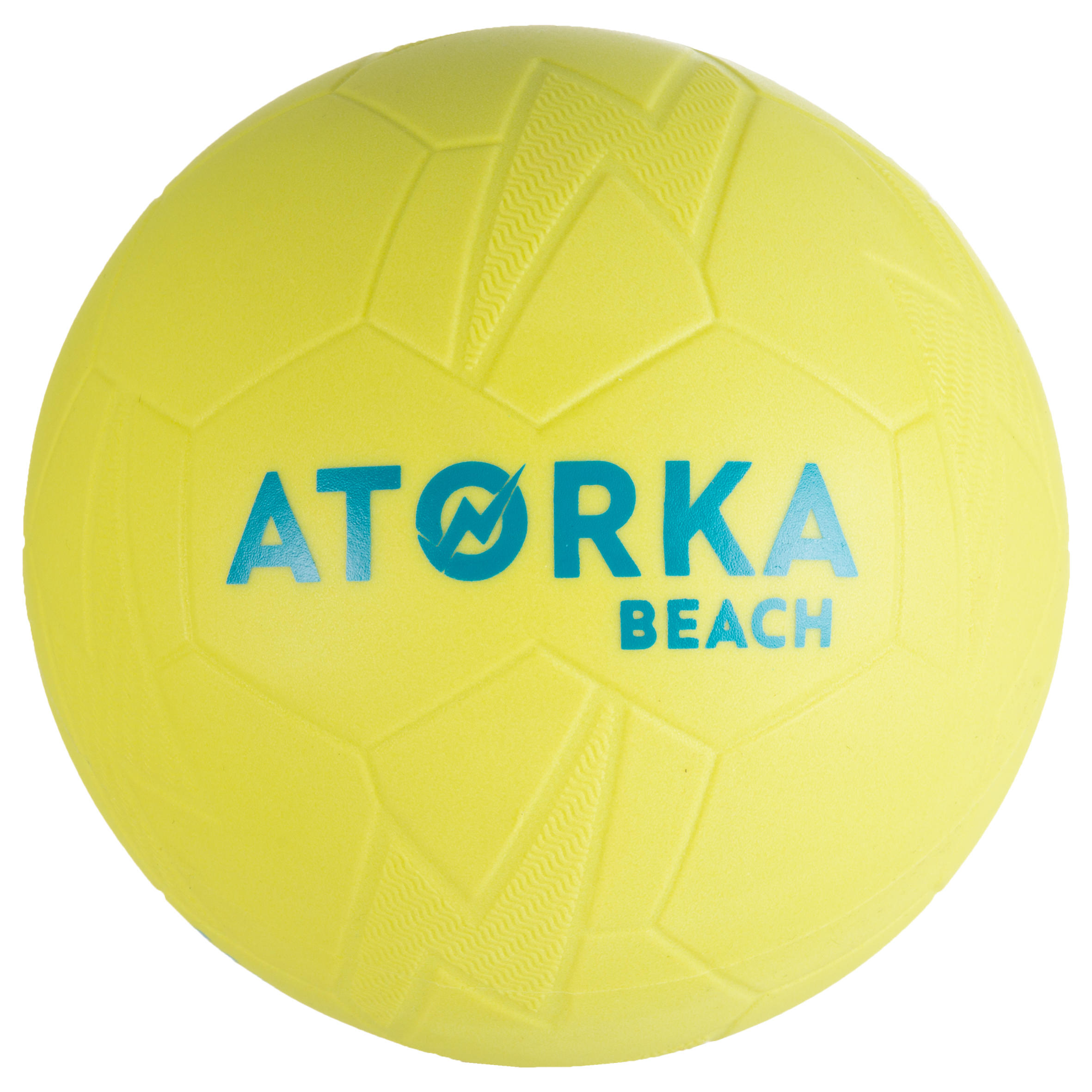 Minge handbal pe plajă HB500B mărimea 1 Galben ATORKA imagine noua