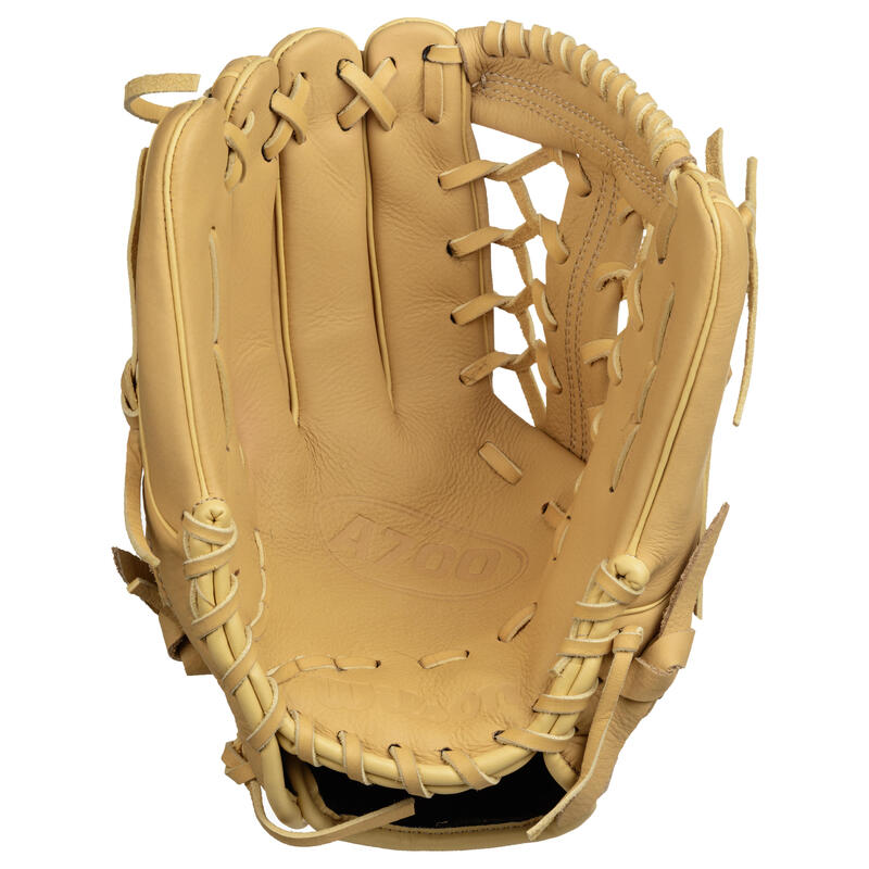 A700 12Inch RightHand Baseball Glove Beige WILSON Decathlon